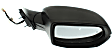 Passenger Side Mirror, Power Adjust, Heated, Manual Folding, Paintable, In-housing Signal Light, No Memory, No Puddle Light, No Auto-Dimming, With Blind Spot Detection in Glass