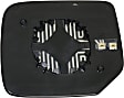 2015 Honda Pilot EX - Mirror Glass Passenger Side, Heated, No Blind Spot Feature, No Signal Light