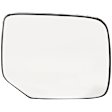 Passenger Side Mirror Glass, Non-Heated, No Blind Spot Feature