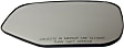 Passenger Side Mirror Glass, Heated, No Blind Spot Feature