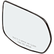 Passenger Side Mirror Glass, Non-Heated, No Blind Spot Feature