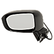 Driver Side Mirror, Power, Manual Folding, Heated, Paintable, No Signal Light, No Memory, No Puddle Light, No Auto-Dimming, No Blind Spot Feature