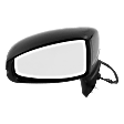 2015-2020 Honda Fit - Driver Side Mirror, Power, Manual Folding, Non-Heated, Paintable, No Signal Light, No Memory, No Puddle Light, No Auto-Dimming, No Blind Spot Feature