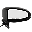2020 Honda Fit LX - Passenger Side Mirror, Power Adjust, Non-Heated, Paintable, Manual Folding, No Signal Light, No Blind Spot Feature, No Memory, No Puddle Light, No Auto-Dimming