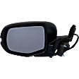 Driver Side Mirror, Power Adjust, Heated, Manual Folding, Paintable, In-housing Signal Light, No Memory, No Puddle Light, No Auto-Dim, No Blind Spot Feature