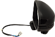 Passenger Side Mirror, Power, Manual Folding, Non-Heated, Paintable, No Signal Light, No Memory, No Puddle Light, No Auto-Dimming, No Blind Spot Feature, EX Model
