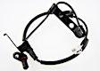 2011 Hyundai Elantra - Rear, Driver Side ABS Speed Sensor, 4-Wheel ABS, with Harness