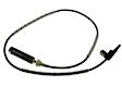 2008 BMW 328i - Rear, Driver or Passenger Side ABS Speed Sensor, 4-Wheel ABS, With Harness, Without Park Assistant