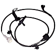2009 Toyota Yaris - Front, Driver Side ABS Speed Sensor, Hatchback, 4-Wheel ABS, With Harness; To 12/2008