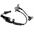 2000 Chrysler Grand Voyager - Front, Driver Side ABS Speed Sensor, 4-Wheel ABS, With Harness