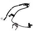 2006 Toyota Highlander - Front, Passenger Side ABS Speed Sensor, 4-Wheel ABS, With Harness