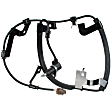 2003 Nissan Frontier - Front, Driver Side ABS Speed Sensor, 4-Wheel ABS, With Harness; To 09/2002, RWD