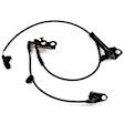 2013 Toyota Corolla - Front, Driver Side ABS Speed Sensor, 4-Wheel ABS, With Harness; North America Product Parts