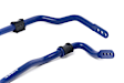 72810 Front and Rear Sway Bar Kit, 1.06 in. Front and 0.87 in. Rear, Adjustable, Sedan, Powdercoated Blue