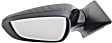 Driver Side Mirror, Power Adjust, Non-Heated, Manual Folding, Paintable, No Signal Light, No Memory, No Puddle Light, No Auto-Dim, No Blind Spot Feature