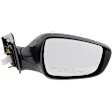 2016 Hyundai Elantra - Passenger Side Mirror, Korea or USA Built Vehicle, Power Adjust, Non-Heated, Paintable, Manual Folding, No Signal Light, No Blind Spot Feature, No Memory, No Puddle Light, No Auto-Dimming