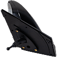 Driver Side Mirror, Manual Adjust, Manual Folding, Non-Heated, Textured Black, No Signal Light, No Memory, Puddle Light, and Auto-Dimming, No Blind Spot Feature, 4 Cyl., 1.6L Engine
