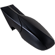 Driver Side Mirror, Manual Adjust, Manual Folding, Non-Heated, Textured Black, No Signal Light, No Memory, Puddle Light, and Auto-Dimming, No Blind Spot Feature, 4 Cyl., 1.6L Engine