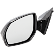 2013-2016 Hyundai Santa Fe - Driver Side Mirror, Power, Manual Folding, Non-Heated, Paintable, No Signal Light, No Memory, No Puddle Light, No Auto-Dimming, No Blind Spot Feature