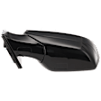 2013-2016 Hyundai Santa Fe - Driver Side Mirror, Power, Manual Folding, Non-Heated, Paintable, No Signal Light, No Memory, No Puddle Light, No Auto-Dimming, No Blind Spot Feature
