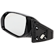 2013-2016 Hyundai Santa Fe - Driver Side Mirror, Power, Manual Folding, Non-Heated, Paintable, No Signal Light, No Memory, No Puddle Light, No Auto-Dimming, No Blind Spot Feature