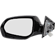 Driver Side Mirror, Power, Manual Folding, Heated, Paintable, No Signal Light, No Memory, No Puddle Light, No Auto-Dimming, No Blind Spot Feature