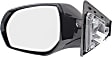 Driver Side Mirror, Power, Manual Folding, Heated, Paintable, In-housing Signal Light, No Memory, No Puddle Light, No Auto-Dimming, No Blind Spot Feature