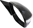 Passenger Side Mirror, Power, Manual Folding, Heated, Paintable, In-housing Signal Light, No Memory, No Puddle Light, No Auto-Dimming, No Blind Spot Feature