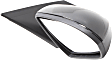 Passenger Side Mirror, Power Adjust, Heated, Manual Folding, Paintable, No Signal Light, No Memory, No Puddle Light, No Auto-Dim, No Blind Spot Feature