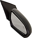 2018 Hyundai Elantra SEL - Passenger Side Mirror, USA Built Vehicle, Power Adjust, Heated, Paintable, Manual Folding, No Signal Light, With Blind Spot Detection in Glass, No Memory, No Puddle Light, No Auto-Dimming