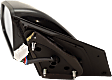 Driver Side Mirror, Power, Manual Folding, Heated, Paintable, In-housing Signal Light, No Memory, No Puddle Light, No Auto-Dimming, With Blind Spot Detection in Glass