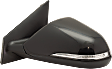 Driver Side Mirror, Power, Manual Folding, Heated, Paintable, In-housing Signal Light, No Memory, No Puddle Light, No Auto-Dimming, With Blind Spot Detection in Glass