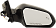 2015 Hyundai Sonata - Passenger Side Mirror, Power Adjust, Heated, Paintable, Manual Folding, In-housing Signal Light, With Blind Spot Detection in Glass, No Memory, No Puddle Light, No Auto-Dimming