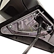 2015 Hyundai Sonata - Passenger Side Mirror, Power Adjust, Heated, Paintable, Manual Folding, In-housing Signal Light, With Blind Spot Detection in Glass, No Memory, No Puddle Light, No Auto-Dimming
