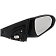 Passenger Side Mirror, Power Adjust, Heated, Manual Folding, Paintable, In-housing Signal Light, With Memory, No Puddle Light, No Auto-Dim, With Blind Spot Detection in Glass