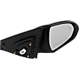 Passenger Side Mirror, Power Adjust, Heated, Manual Folding, Paintable, In-housing Signal Light, With Memory, No Puddle Light, No Auto-Dim, With Blind Spot Detection in Glass