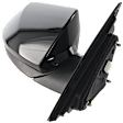 2021-2023 Hyundai Elantra - Passenger Side Mirror, Power Adjust, Non-Heated, Manual Folding, Paintable, No Signal Light, No Memory, No Puddle Light, No Auto-Dimming, No Blind Spot Feature