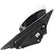 2021-2023 Hyundai Elantra - Passenger Side Mirror, Power Adjust, Non-Heated, Manual Folding, Paintable, No Signal Light, No Memory, No Puddle Light, No Auto-Dimming, No Blind Spot Feature