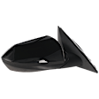 2021-2023 Hyundai Elantra - Passenger Side Mirror, Power Adjust, Non-Heated, Manual Folding, Paintable, No Signal Light, No Memory, No Puddle Light, No Auto-Dimming, No Blind Spot Feature