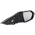 2021-2023 Hyundai Elantra - Passenger Side Mirror, Power Adjust, Non-Heated, Manual Folding, Paintable, No Signal Light, No Memory, No Puddle Light, No Auto-Dimming, No Blind Spot Feature