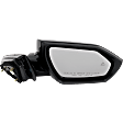 2023 Hyundai Elantra - Passenger Side Mirror, Korea or USA Built Vehicle, Power Adjust, Heated, Paintable, Manual Folding, No Signal Light, With Blind Spot Detection in Glass, No Memory, No Puddle Light, No Auto-Dimming