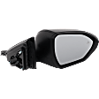 Passenger Side Mirror, Power Adjust, Manual Folding, Heated, Paintable, In-housing Signal Light, No Memory, No Puddle Light, No Auto-Dimming, With Blind Spot Detection in Glass