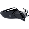 2019-2020 Hyundai Santa Fe - Driver Side Mirror, Power Adjust, Heated, Manual Folding, Paintable, No Signal Light, Without Memory Recall, With Puddle Light, No Auto-Dimming, With Blind Spot Detection in Glass