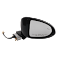 2020 Hyundai Sonata SEL - Passenger Side Mirror, Power Adjust, Heated, Paintable, Manual Folding, In-housing Signal Light, With Blind Spot Detection in Glass, No Memory, No Puddle Light, No Auto-Dimming
