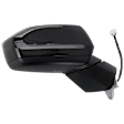 2021 Hyundai Palisade - Passenger Side Mirror, For Models With Standard Equipment, Power Adjust, Heated, Paintable, Manual Folding, In-housing Signal Light, With Blind Spot Detection in Glass, No Memory, No Puddle Light, No Auto-Dimming