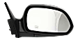 Passenger Side Mirror, Power Adjust, Manual Folding, Heated, Paintable, No Signal Light, No Memory, No Puddle Light, No Auto-Dimming, No Blind Spot Feature