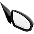 2019-2021 Hyundai Tucson - Passenger Side Mirror, Power Adjust, Heated, Manual Folding, Paintable, In-housing Signal Light, Without Memory Recall, No Puddle Light, No Auto-Dimming, With Blind Spot Detection in Glass