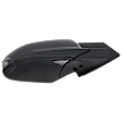 2022-2023 Hyundai Kona - Passenger Side Mirror, Power Adjust, Heated, Manual Folding, Paintable, In-housing Signal Light, No Memory, No Puddle Light, No Auto-Dimming, No Blind Spot Feature