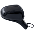 2020 Hyundai Santa Fe Preferred - Passenger Side Mirror, Power Adjust, Non-Heated, Paintable, Manual Folding, No Signal Light, With Blind Spot Detection in Glass, No Memory, No Puddle Light, No Auto-Dimming