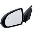 2019 Hyundai Elantra GT Preferred - Driver Side Mirror, Power Adjust, Heated, Paintable, Manual Folding, In-housing Signal Light, With Blind Spot Detection in Glass, No Memory, No Puddle Light, No Auto-Dimming